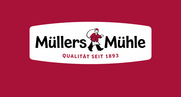 Müller’s Mühle modernisiert Markenauftritt - Mühler’s Mühle gönnt sich eine Verjüngungskur für das Logo und das Verpackungsdesign – Foto: BMR