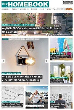 'Bild' erweitert Book-Familie um Do-It-Yourself-Portal - Unter dem Titel myHomebook startet heute (21.3.2019) ein neues Do-It-Yourself-Portal für Haus und Garten (Foto: Axel Springer)