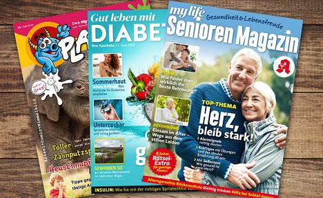 Burda: Titel für 'My life'-Seniorenmagazin steht fest - Die Apothekenzeitschrift 'My life' aus dem Hause Burda erhält in den kommenden Monaten verschiedene Ableger u. a. ein Gesundheitsmagazin für Senioren (Mustercover) (Foto: Burda)
