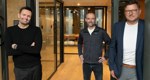 Andreas Gahlert startet 'Neue Digitale Partners' - Das Neue Digitale Partners-Gründungstrio (v.l.) Daniel Meermann, Andreas Freitag und Andreas Gahlert - Foto: ND-P