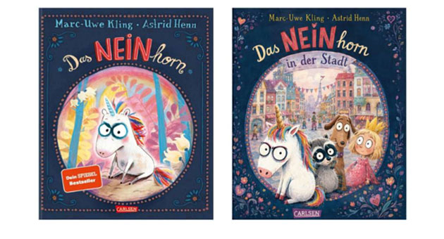 Carlsen Verlag verklagt OpenAI - Rechts das Original-Cover / Links das Fake-Cover - Abb.: Carlsen Verlag