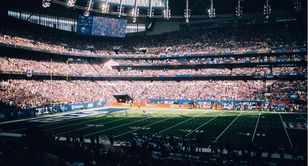 Totally MGMT startet mit NFL Deutschland in die zweite Saison - Die Jacksonville Jaguars gegen die Buffalo Bills bei den London Games 2023 im Wembley-Stadion London – Foto: Hussein Chehimi