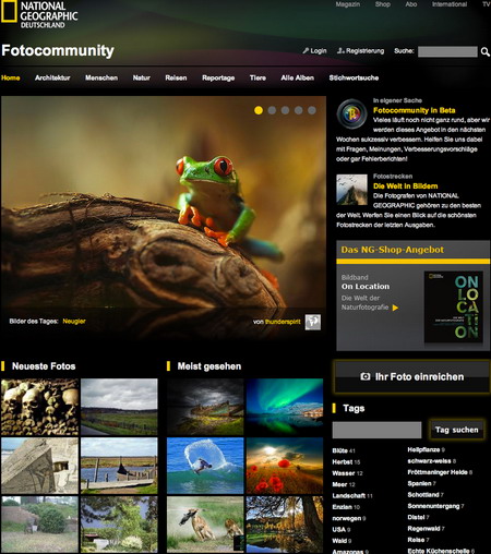 'National Geographic' startet Online-Fotocommunity -