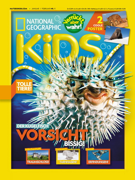 Blue Ocean bringt Wissensmagazin 'National Geographic Kids' heraus -