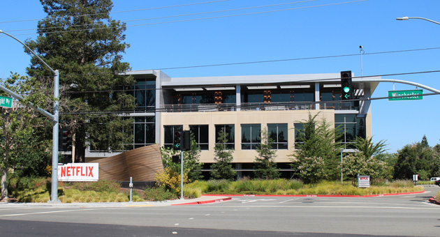 Netflix entscheidet Media-Pitch für EMEA - Netflix Headquarter in Los Gatos in Kalifornien – Foto: Coolcaesar / Netflix