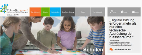 Mann beißt Hund vernetzt Akteure der Digitalen Bildung - Die Webseite für das 'Netzwerk Digitale Bildung' hat die Agentur Inkom Media erstellt