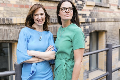 Tanya Neufeldt und Camilla Rando fhren die Geschfte von Social Moms (Foto: Lisa Dietermann)