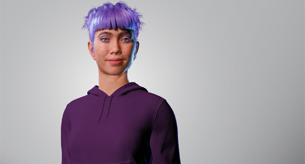 Next Media Hamburg bringt Virtuelle Influencerin zum Einsatz - Die virtuelle Influencerin KAI soll in Zukunft auf Social Media wöchentlich über Neuigkeiten aus dem Bereich der Künstlichen Intelligenz informieren - Foto: Next Media Hamburg