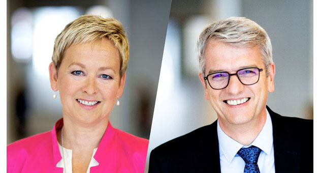 Radio Bremen: Rundfunkrat bestätigt Direktoren Unternehensentwicklung und Betrieb - Brigitta Nickelsen und Jan Schrader teilen sich seit Januar 2022 die Leitung der Direktion U-Entwicklung und Betrieb bei Radio Bremen - Fotos: Radio Bremen