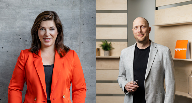 AGF integriert Prime Video in standardisierte Messung - Vorsitzende der Geschäftsführung der AGF Kerstin Niederauer-Kopf und Nils Gräf, Managing Director bei Amazon Ads Deutschland – Foto: AGF und AmazonAds