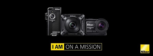Nikon will im Action Kamera-Markt mit seiner KeyMission-Produktserie mitmischen (Foto: Screenshot/Nikon)