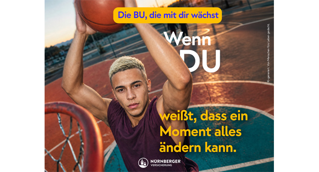 Nürnberger richtet BU-Kampagne erstmals gezielt an junge Zielgruppen - Nürnberger startet zusammen mit der Influencer- und Social-Mediaagentur Addfame eine BU-Kampagne für Studierende, Azubis und Berufseinsteiger – Foto: Addfame