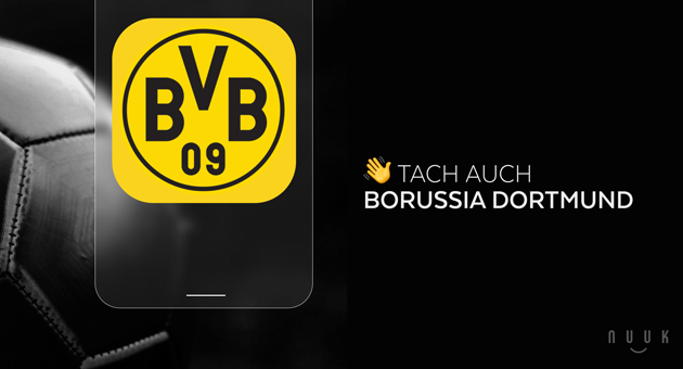 Borussia Dortmund lässt Apps weiterentwickeln - Nuuk gewinnt den Fußballverein Borussia Dortmund als Auftraggeber - Foto: Nuuk