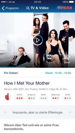 Burdas 'TV Spielfilm live' startet Streaming-Angebot für O2 - 'TV Spielfilm live' erhält Zugang zu Millionen O2-Kunden
