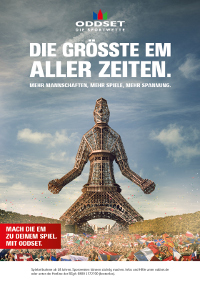 EM-Eiffelturm als Kampagnenmotiv (Foto: Hello Mnchen)
