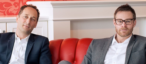 Ogilvy lässt sich Herta schmecken - Ilan Schäfer und Björn Bremer (v.l.), Geschäftsführung Ogilvy Frankfurt, gewinnen Herta als Neukunden (Foto: Ogilvy & Mather)
