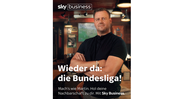 In der Kampagne stellt Sky Gastronomen vor, die in ihren Betrieben die Bundesliga-Spiele zeigen  Foto: Accenture