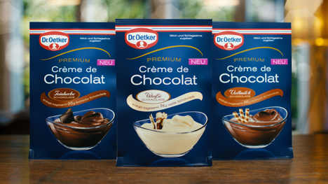 BBDO Düsseldorf entwickelt TV-Spot für neue Dr. Oetker-Dessertcreme -
