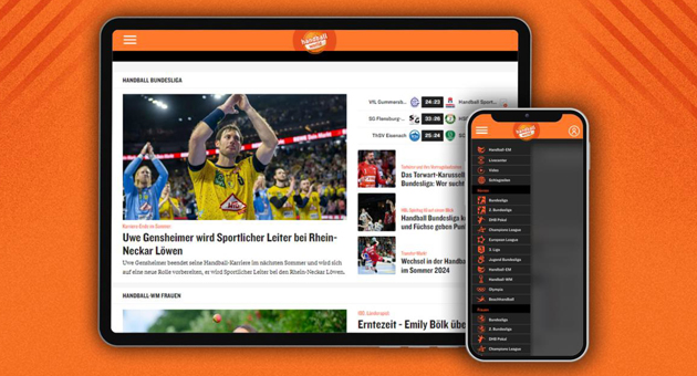 Kicker startet Kombi-Vermarktung mit Handball-World - Die Plattformen Handball-world.news und Kicker.de werden künftig gemeinsam vermarktet - Foto: Olympia-Verlag