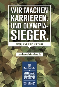 Bundeswehr startet mit Castenow TV-Kampagne zu Olympia - Die Bundeswehr will sich als Arbeitgeber attraktiver positionieren (Foto: Castenow)