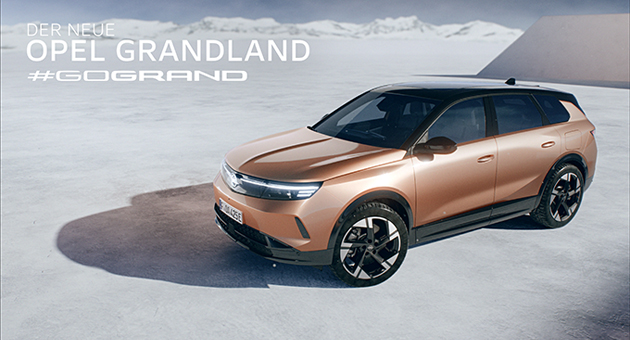 JvM Havel startet internationale Kampagne für neuen Opel Grandland - Mit einer selbstbewussten globalen Kampagne trommelt JvM Havel für den neuen Opel Grandland – Foto: JvM Havel