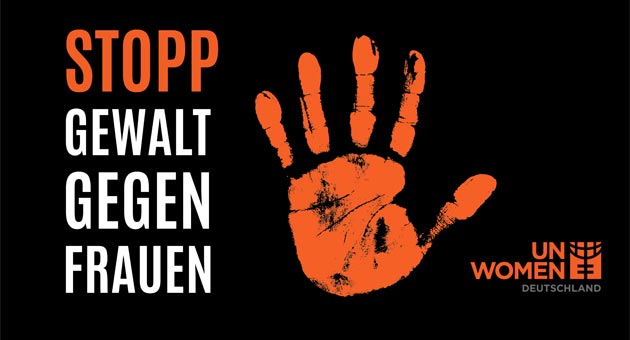Orange The World-Kampagne wird fortgesetzt - Die Kampagne Orange The World der UN Women Deutschland legt im Jahr 2024 den Fokus auf Partnerschaftsgewalt und Tötungen im Kontext von Partnerschaften – Foto: UN Women Deutschland
