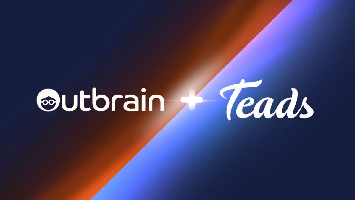 Outbrain kauft Teads für eine Millarde Dollar - Durch den Zusammenschluss von Outbrain und Teads entsteht eine der größten unabhängigen Werbeplattformen für das Open Internet - Foto: Outbrain und Teads