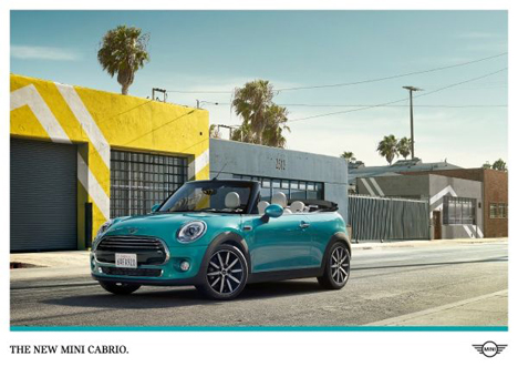 Globale Kampagne zum neuen Mini Cabrio am Start -