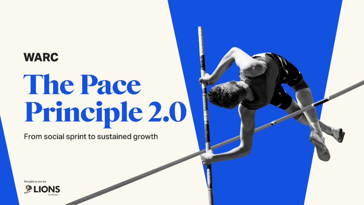 Warc „Pace Principle“ Studien-Update: Eine Strategie ist keine Strategie - Warc sieht die in APAC gewonnenen Erkenntnisse global anwendbar - Bild: Warc