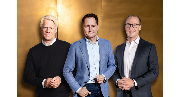 Hendrik Pabst, Bert Habets und Dr. Stefan Endri (v.l.) bilden die neue Fhrungsspitze der Seven.One Entertainment Group - Foto: Seven.One Entertainment Group