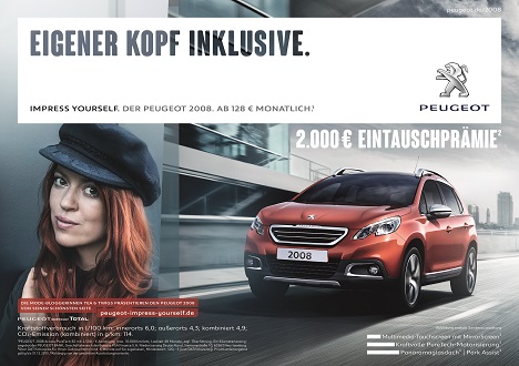 Havas fhrt 'Peugeot Impress Yourself'-Kampagne mit Mode-Bloggerin fort