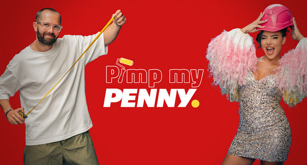 Penny bringt Influencer-Märkte als Youtube-Serie auf den Bildschirm - Leyla Heiter und David Puentez stehen im Mittelpunkt der neuen Penny-Serie "Pimp my Penny", die den Umbau ihrer Märkte dokumentiert – Quelle: Penny