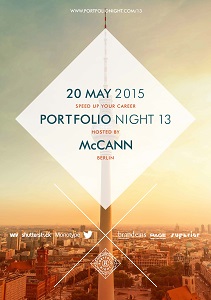Die '13. Portfolio Night' findet am 20. Mai statt (Foto: McCann)