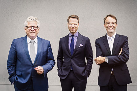 Thomas Huber, Philipp Thesen und Jan-Erik Baars (v.l.) bringen in der Schweiz die Beratung Prenew an den Start (Foto: Prenew)