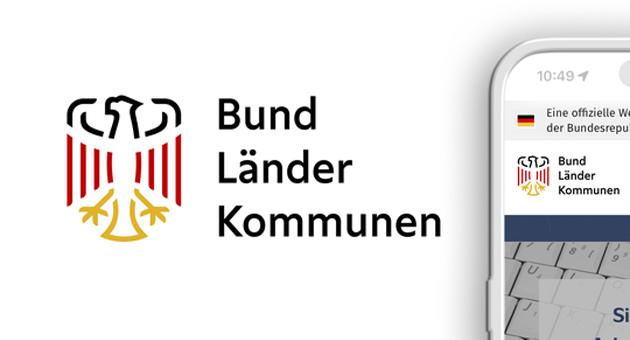 Bundesadler ist nun als digitales Kennzeichen verfügbar - Das neue Digitalwappen ist seit Dezember 2024 im Testlauf – Bild: Scholz & Friends