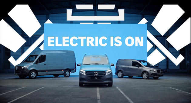Preuss und Preuss inszeniert E-Vans von Mercedes-Benz neu - Die Berliner Agentur Preuss und Preuss präsentiert die E-Vans-Kampagne von Mercedes-Benz – Foto: Preuss und Preuss