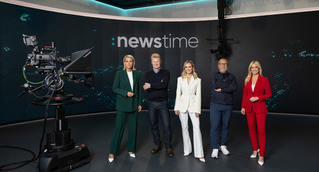 ProSiebenSat.1 sendet erstmals aus neuem Nachrichtenstudio - ProSiebenSat.1 produziert seine Nachrichten aus dem neuem Studio - Foto: Seven.One/Nadine Rupp