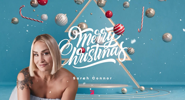 Sarah Connor steht im Mittelpunkt der neuen ProSieben-Weihnachtskampagne - Foto: Seven.One
