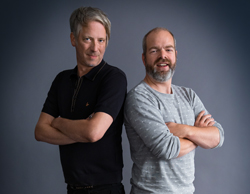 Dietmar Zielke und Dennis van Leeuwen bauen das PRODEER lab aus (Foto: Hirschen Group)