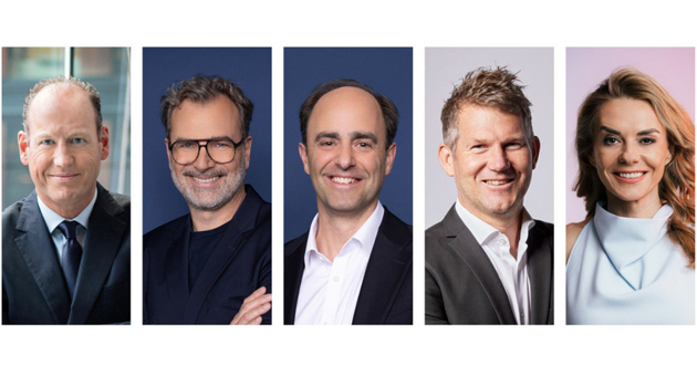 RTL Deutschland formiert Sportbereich neu - Verantworten künftig den Sportbereich von RTL Deutschland: v. l. Frank Robens, Alexander Rösner, Alessandro Reitano, Hans Gabbe und Inga Leschek Foto: RTL / Sky / Marina Rosa Weigl / S. Schweiger / Grellert