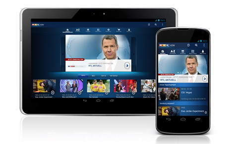 RTL bündelt Live-TV und Fernsehen auf Abruf in einer App -