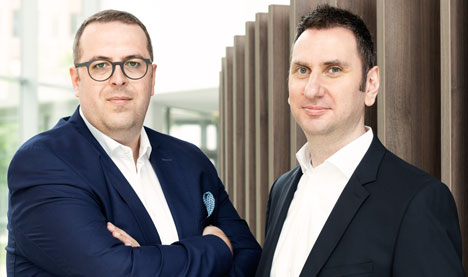 brandtouch holt Neugeschäft bei fashionette - Daniel Raab (l.) und Thomas Buhl haben brandtouch mit einem neuen CI und einer neuen Kampagne beauftragt (Foto: fashionette)