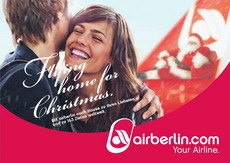 Rapp Germany fliegt mit airberlin in die Weihnachtsferien -