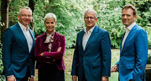 Neuer Player für Kommunikationsberatung in München - Das Repucatio-Gründerteam (v.l.) Christoph Moss, Jenny Levié, Hermann Knipper und Mario Vigl - Foto: Oliver Fiegel