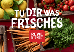 Rewe und thjnk lassen Hase Rocco hoppeln - Rewe hat Frisches im Fokus