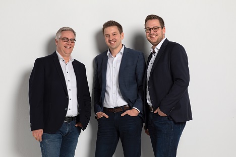 Das neue Fhrungstrio bei Laudert: Jrg Rewer, Sven Henckel und Holger Berthues (Foto: Laudert)