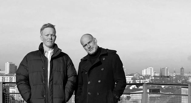 Der neue Head of Integrated Production Heimat TBWA Frederic S. J. G. Rieder und Matthias Storath, der CCO Heimat TBWA (vlnr.)  Foto: Heimat TBWA