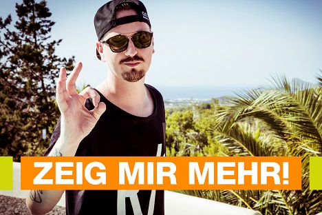 RTL II und mehappy starten Insert-Kampagne mit Robin Schulz - RTL II startet Insert-Kampagne mit DJ-Star Robin Schulz (Foto: RTL II)