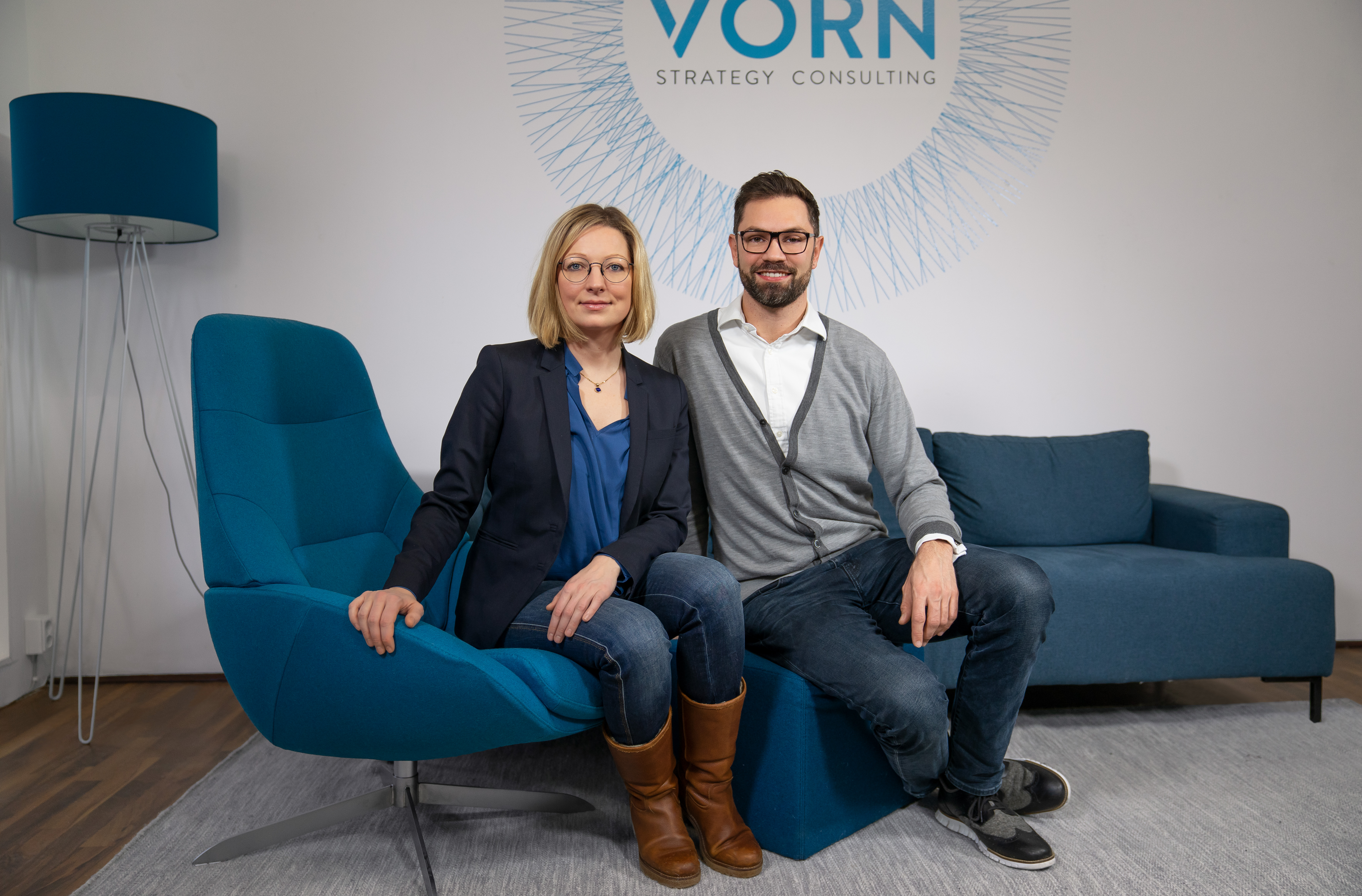 VORN Strategy Consulting baut das Team aus - Ilseken Roscher und Bastian Bakeberg verstärken das 20-köpfige Team (Foto: VORN)