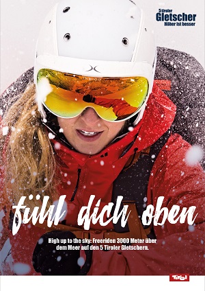 Tirol Werbung und Saint Elmo's Travel locken mit Kampagne auf Tiroler Gletscher - Die fünf Tiroler Gletscher sind das ganze Jahr geöffnet (Foto: Saint Elmo's)